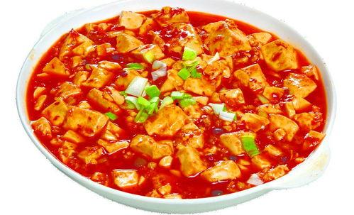 麻辣豆腐图片大全,鲜香四溢，视觉与味蕾的双重盛宴