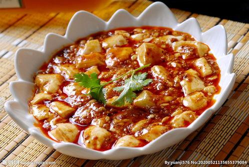 麻辣豆腐图片大全,鲜香四溢，视觉与味蕾的双重盛宴