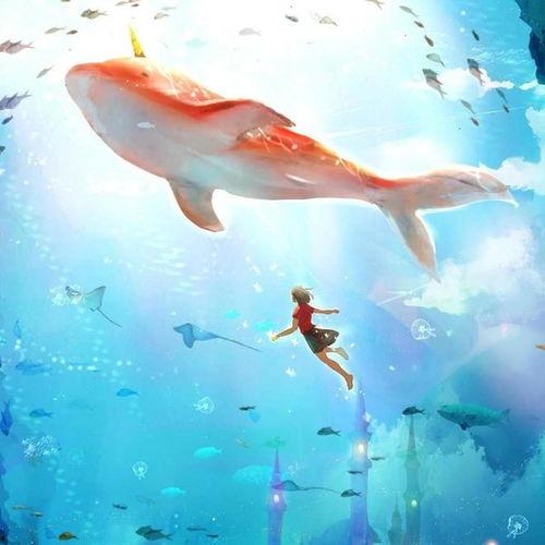 大鱼海棠图片大全,梦幻海洋的奇幻之旅